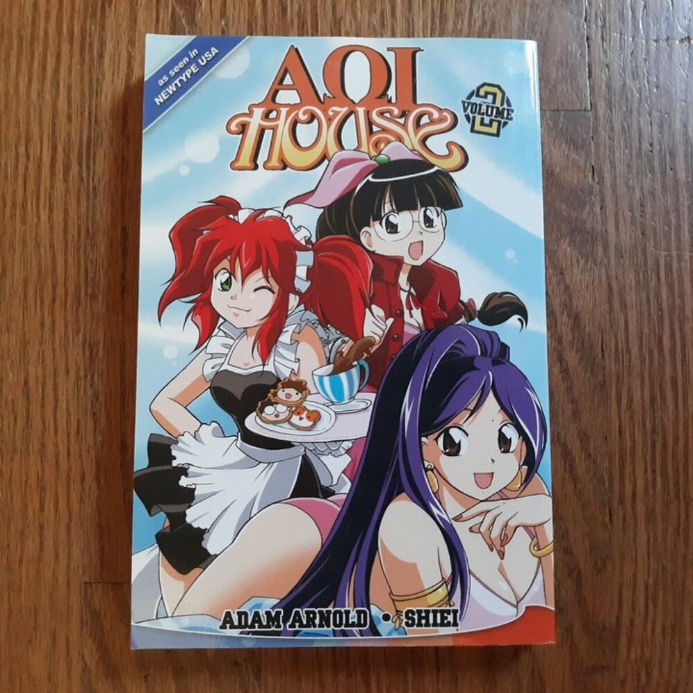 Aoi House Manga Volume 2 by Shiei and Adam Arnold